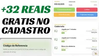 GANHE 32 REAIS GRATIS NO CADASTRO minimo de saque 20 reais | fundoo