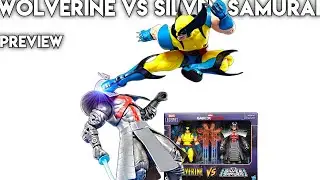 HASBRO Marvel Legends Series Gamerverse WOLVERINE VS SILVER SAMURAI 2pk Action Figure Preview