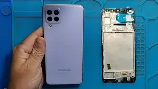 Como Trocar Tela Com Aro Samsung ( A 22 / 4 G 👈 )