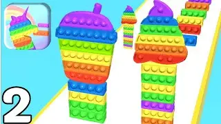 Fidget Rush - All Max Levels Gameplay Android iOS (Lvl 14-24) Walkthrough Part 2 / Fidget Game