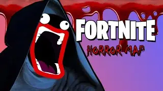 Fortnite Horror Map - Jumpscares That'll Make You Scared (Funny Moments w/Evan)