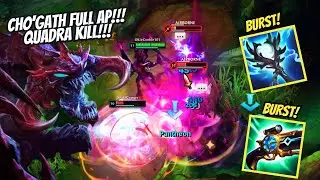 New Season 14 Items Cho'Gath: Full AP Build is OP!