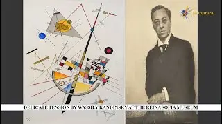 Delicate Tension by Wassily Kandinsky at the Reina Sofia Museum