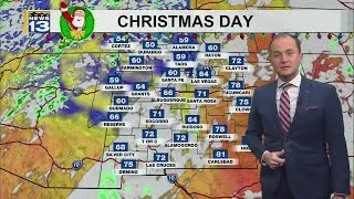 Record warm weather continues Christmas Day