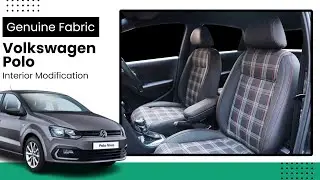 Genuine Fabric Polo Seat Cover | Volkswagen polo | Interior Modification | truFIT 