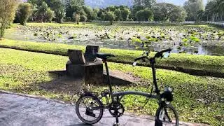 Bike journey at Taiping Lake Garden.