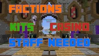 Minecraft Factions Server Needs Staff 1.8 Apply For Staff
