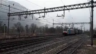 E.186-286 RAILPOOL CON IL TEC TRANSITA A PERI (VR) 17 - 3 - 2018