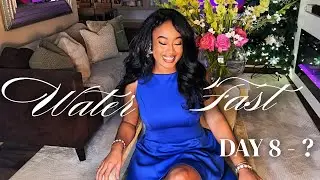 VLOG | 21 DAY WATER FAST day 8-? Breaking Fast, Throwing Up, Church Testimony