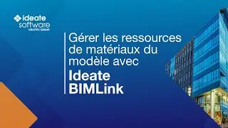 Gérer les ressources de matériaux avec Ideate BIMLink