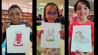 Creativity Alive: Kids Design Their Own Shoes! Inspiring the Next Generation of Creators