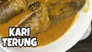 CARA MUDAH RESEPI KARI TERUNG RESEPI ORANG KAMPUNG