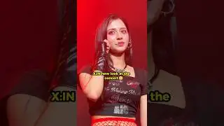 X:IN stunning new concert look 👀🔥 #xin #kpop #shorts #fyp #concert