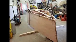 Building the Michalak AF4 Grande Skiff 9 | Building the Chine Logs