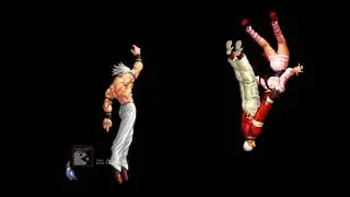 the king of fighter 2002 funny ending.