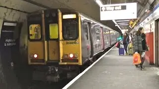 Great Northern Class 313s On The Northern City Line  - Wednesday 3rd February 2016