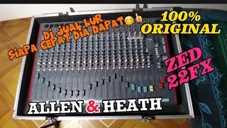Dijual mixser  Allen&Heath Zed 22 fx 100%original // second rasa baru lur 👍👍👍