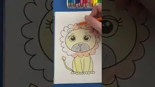 Lion king painting #like #drawing #smilesmile #live #disney #smile #animals #cartoon #funny