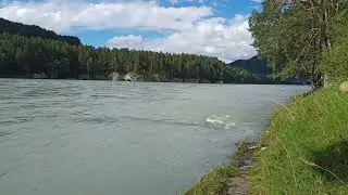 Горная река Катунь / успокаивающий шум воды / Relax video / спокойный сон