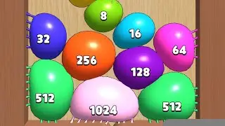 Blob Merge 3D game, all levels gameplay android