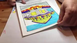 Mount Dora Coloring Book - Barrel of Books and Games - Time-lapse