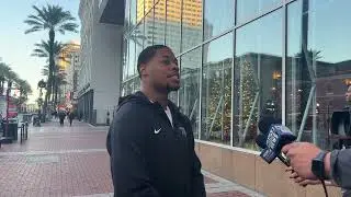WKU FB: RB George Hart III | New Orleans Bowl Arrival | 12-19-25