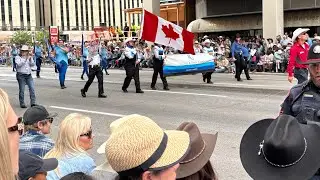 Calgary Round Up Band at the Calgary Stampede Parade July 4, 2025