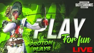 Morning fun with RP giveaway💥🥰| Proton is live 😍 | #bgmi #bgmilivestream #bgmilive #livestream
