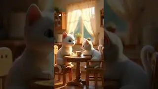 #cat #catshorts #catvideos #cartoon #анимация #мультфильмы #медведь #мультик #aicat