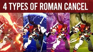 The 4 types of cancels in Guilty Gear Strive (GGS Roman Cancel Guide)
