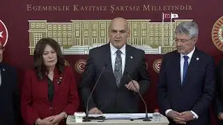 Grup Başkanvekilimiz Turhan Çömez, gündeme dair açıklamalarda bulunuyor.