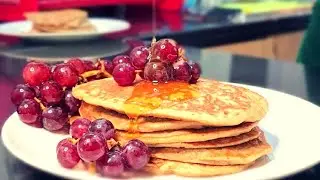 Healthy Oatmeal Banana Pancakes | Gluten-Free pancakes | Dairy Free Pancakes | Sugar Free Pancakes