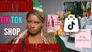 REVIEWING TIK TOK SHOP ADVENT CALENDARS| Amyia Thomas