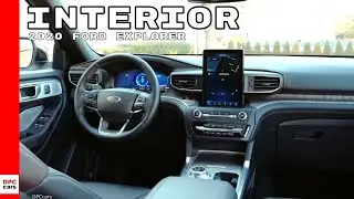 2020 Ford Explorer SUV Interior