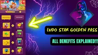 All Benefits of Golden Pass Ludo Star 🎲 Explained!!! 2024 | Ludo Star Golden Pass | Technical Janiii