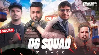 Back with 8bit OG's Squad in BGMI || BGMI Live