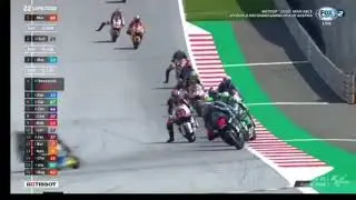Insiden moto2 austria 2020
