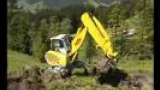 Menzi Muck A91 with PowerTilt and Ditching Bucket