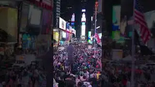 From The Red Stairs of Time Square