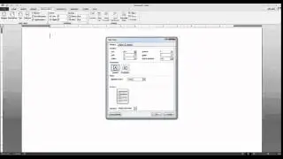 Setting Margins Word 2013 PC