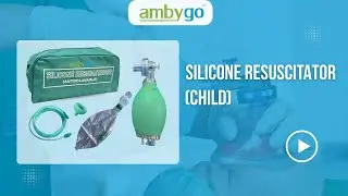 Ambygo Child Resuscitator | Manual Resuscitation Bag for Children | Pediatric&nbsp;CPR&nbsp;Device