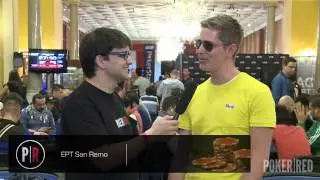EPT San Remo 2014 d&iacute;a 1B  Entrevista a Ben Warrington
