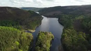 Howden Reservoir in the Peak District - DJI Mini 2