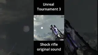 Unreal Tournament 3 Rifle sound redesign #shorts