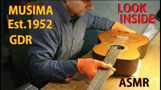Let's Look Inside a Communism-era German Guitar