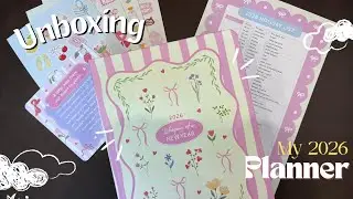 New Year, New Me? | 2026 Planner Unboxing✨| Supple Room Planner