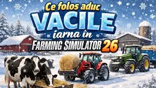 Ce folos aduc vacile in Farming Simulator 16