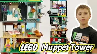 LEGO Muppet Tower from Imagination! | Custom Creation with Kermit & Friends
