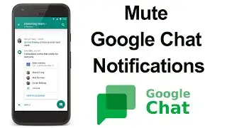 How to Mute Google Chat Notifications on Mobile?