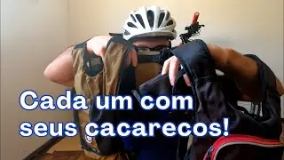 Como voc&ecirc; leva os &rdquo;cacarecos&rdquo; no pedal?
